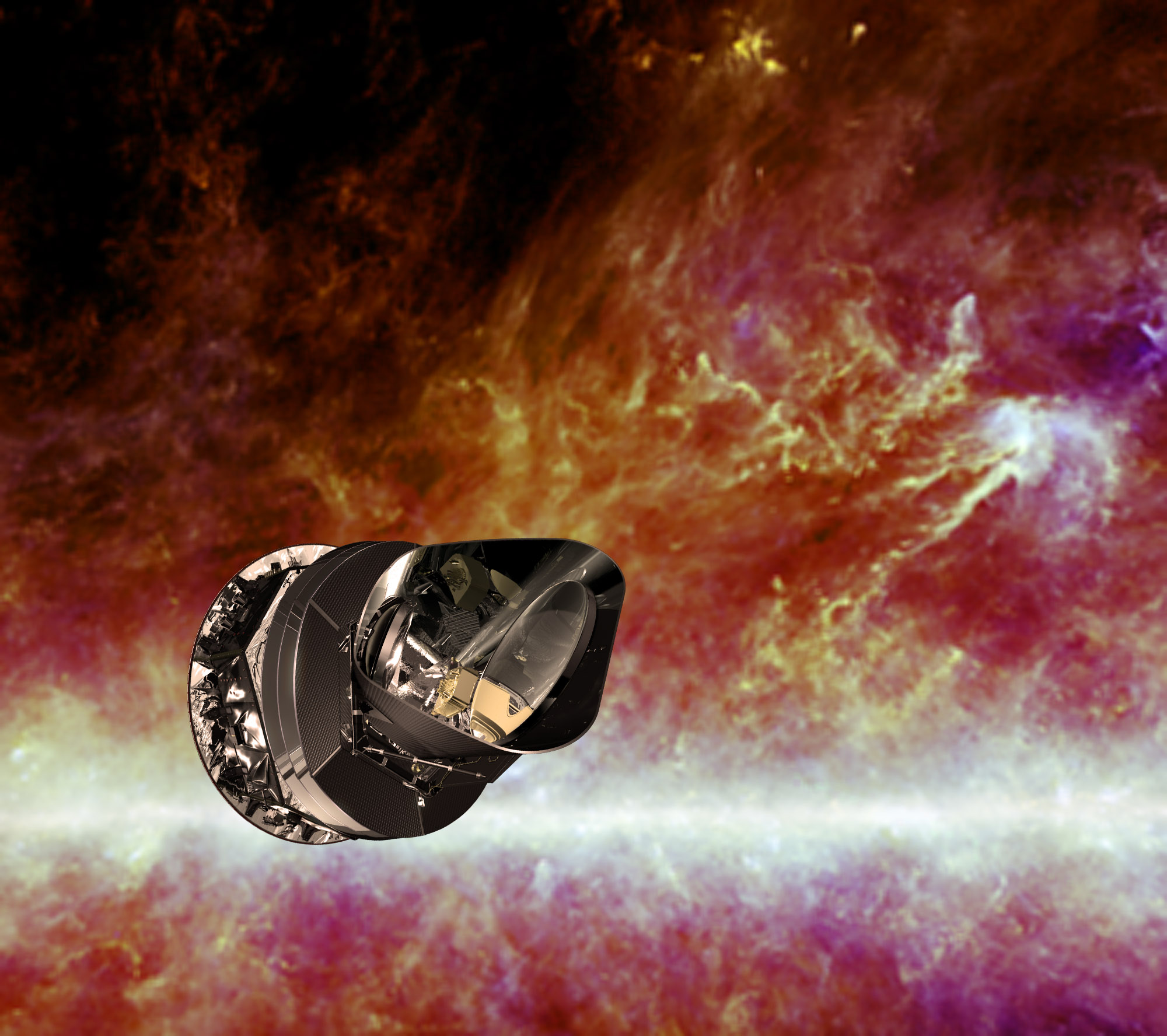 Artist s impression of the Planck spacecraft
