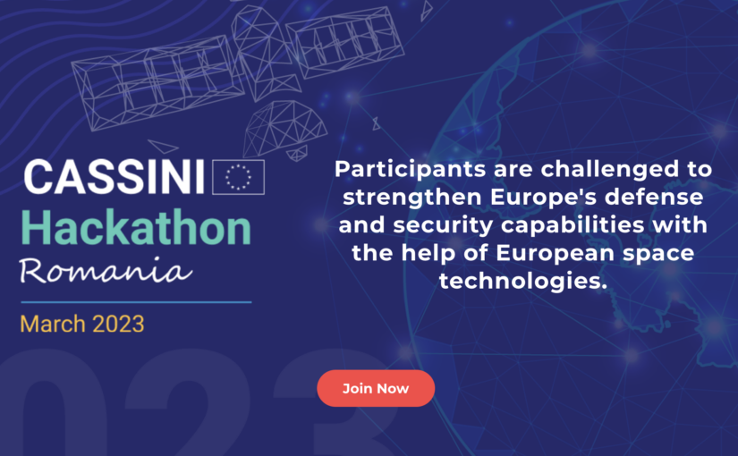 <strong>CASSINI</strong> Hackathon Romania. Martie 2023